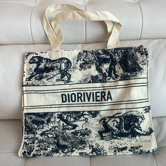 Christian Dior Dioriviera Canvas Tote Weekender Bag. Brand New in packa… - Picture 1 of 11
